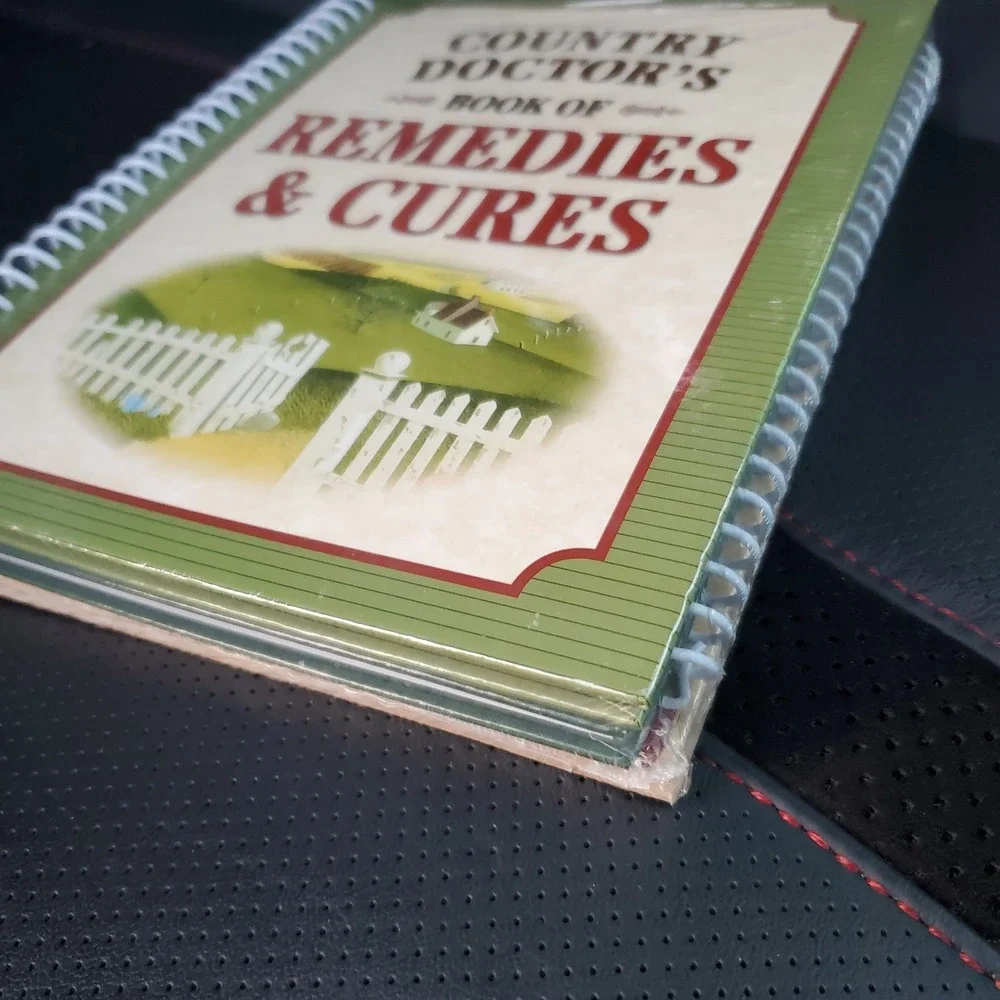 3 PC Country Living Book Set: Amish Cookbook, Remedies & Cures, Household Hints - Picture 8 of 8